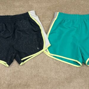 2 Pairs Women’s Danskin Now Athletic Shorts Small (size 4-6)